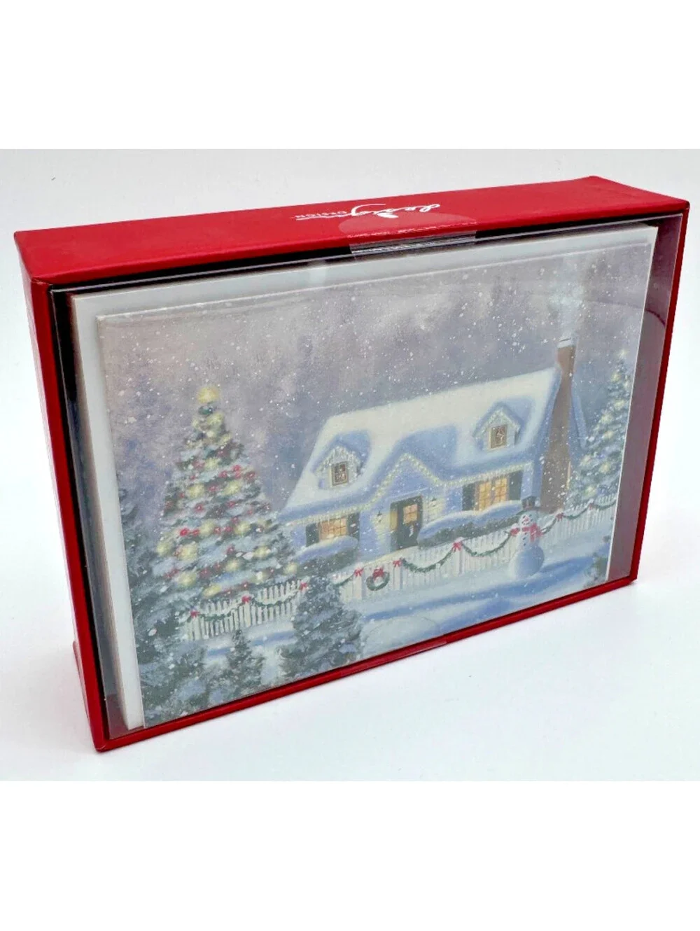 Design Merry Christmas to You and Yours Beautiful Holiday (20) Cards - NEW - Qty